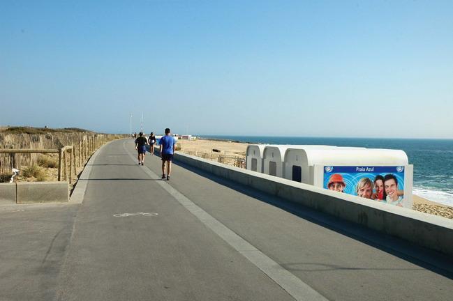 Em Frente A Praia E Marina Vila do Conde Buitenkant foto