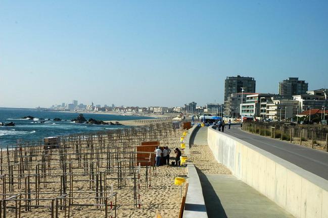 Em Frente A Praia E Marina Vila do Conde Buitenkant foto
